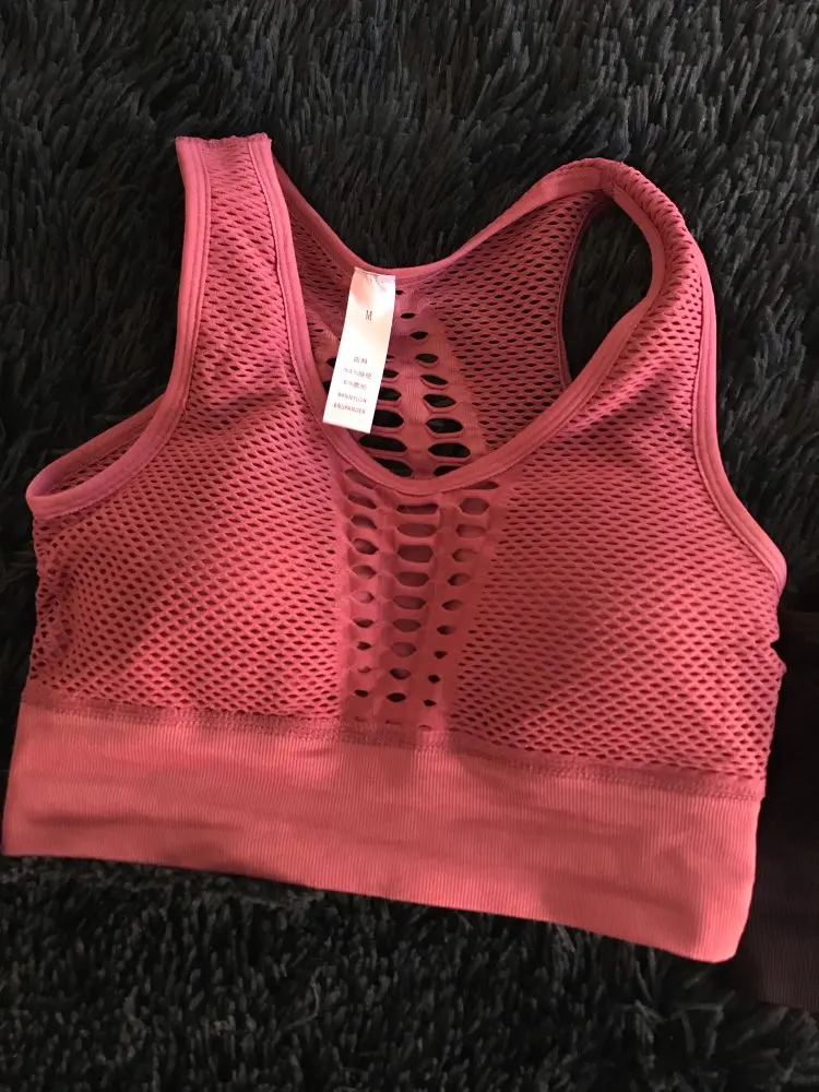 Seamless Breathable Sports Bra photo review