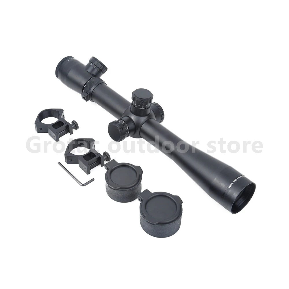 

Hunting Optics Riflescope 3.5-10X40 SF Illuminated Rifle Scope Mil-dot Reticle Telescopic Sight