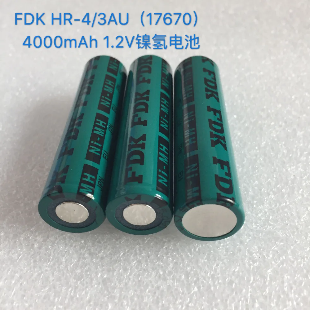 170 шт/лот) 17670 FDK 4/3AU 4000 mah HR-4/3AU NiMH 1,2 V батарея сотового медицинского оборудования e электроинструменты батарея