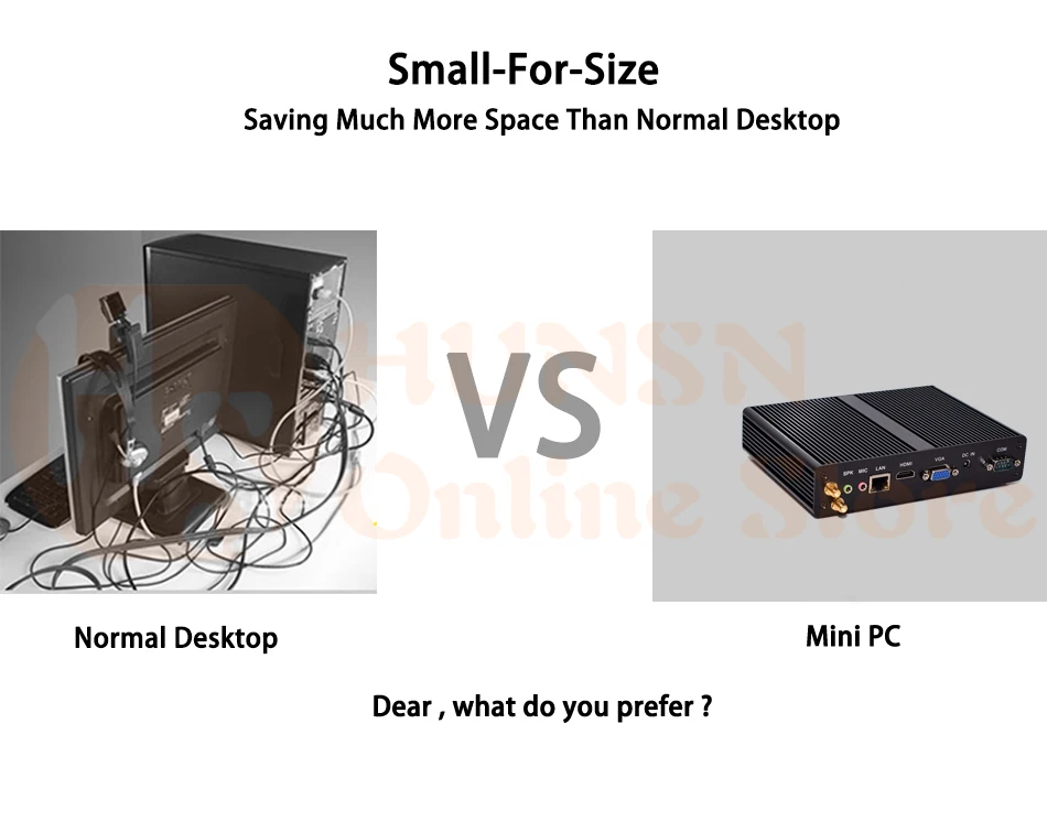 Fanless Mini PC I3 7100U J1900 J1800 HUNSN BM10 (13)