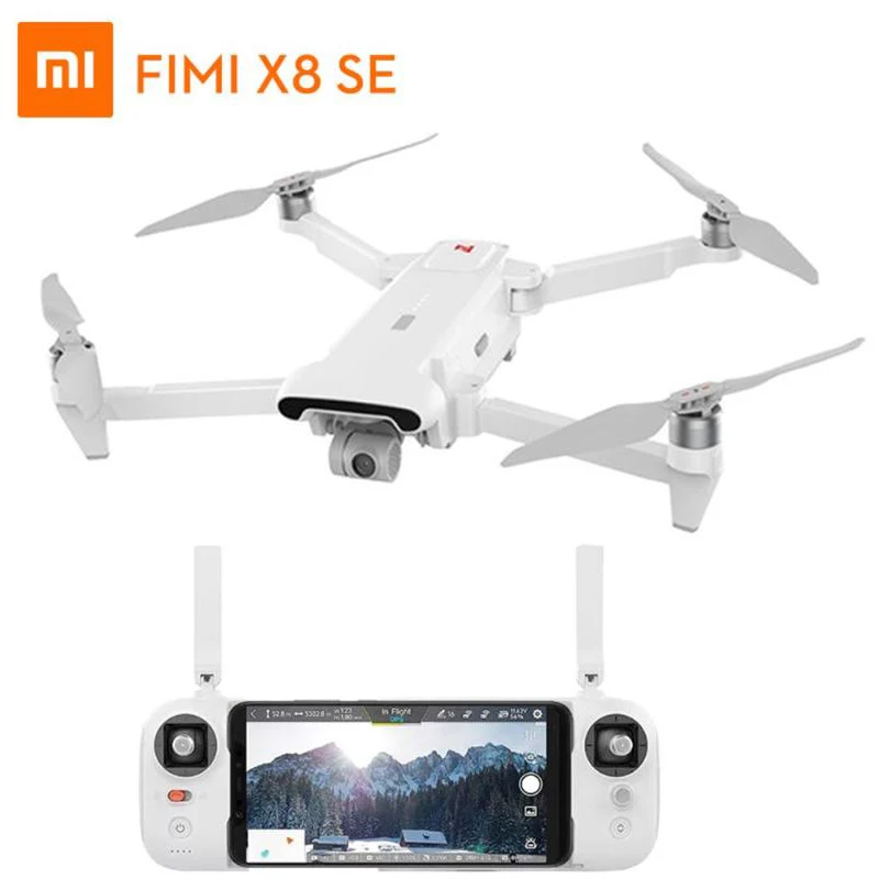 Genuino Xiaomi los Drones con cámara de GPS 33 minutos tiempo de vuelo RC Drone Quadcopter RTF para Xiaomi FIMI X8 SE 5 KM FP FIMI X8 SE RC Quadcopter