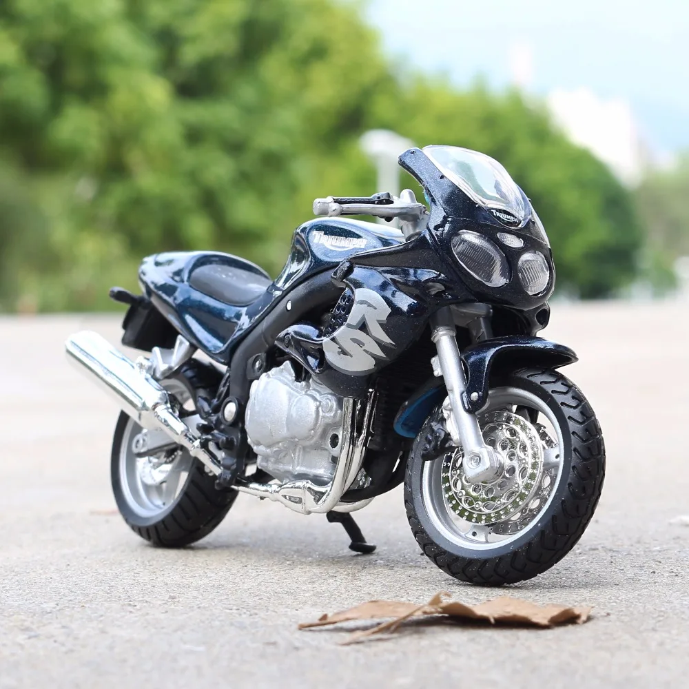 

1:18 Scale Maisto Triumph SPRINT RS Motorbike Race Cars Mini Motorcycle Vehicle Models Office Toys Gifts for Kids