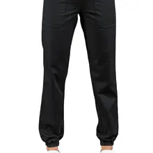 Брюки для девочек эластичные женские сапоги черного цвета