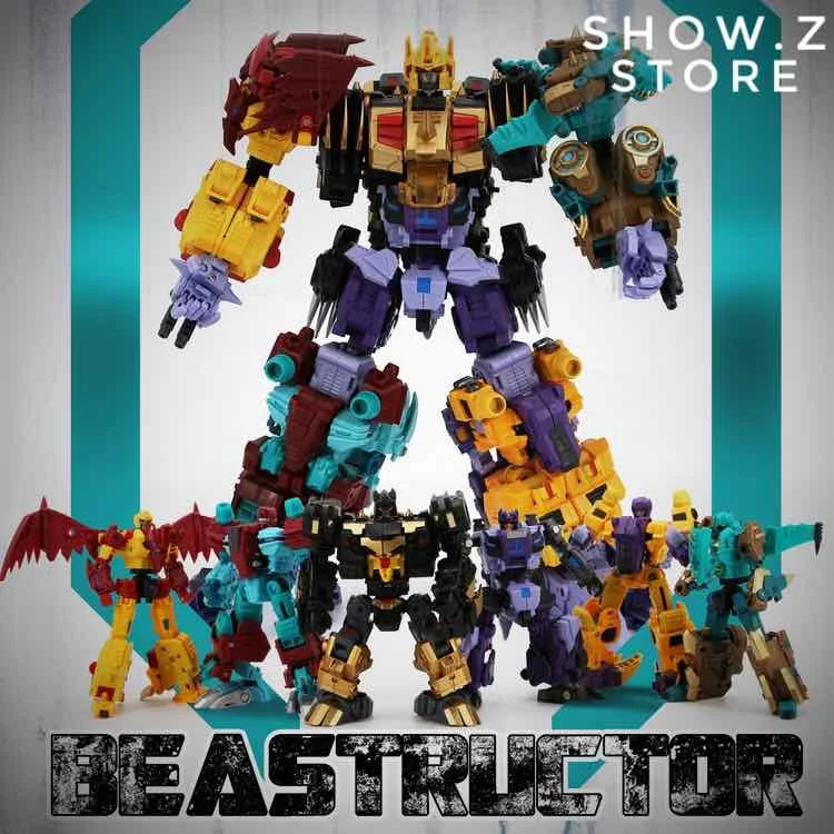 

[Show.Z Store] Fansproject FPJ RYU-OH G2 Heterochrome Dinoking Combiner Transformation Action Figure