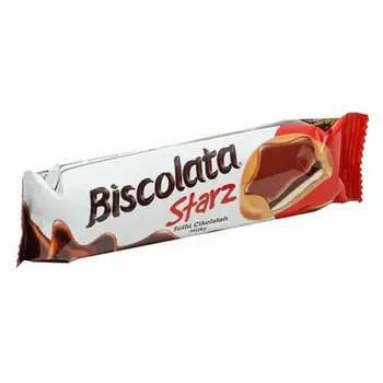

SOLEN BISCOLATA STARZ 50 GR (24 PCS) NEW TASTE HALAL FROM TURKEY