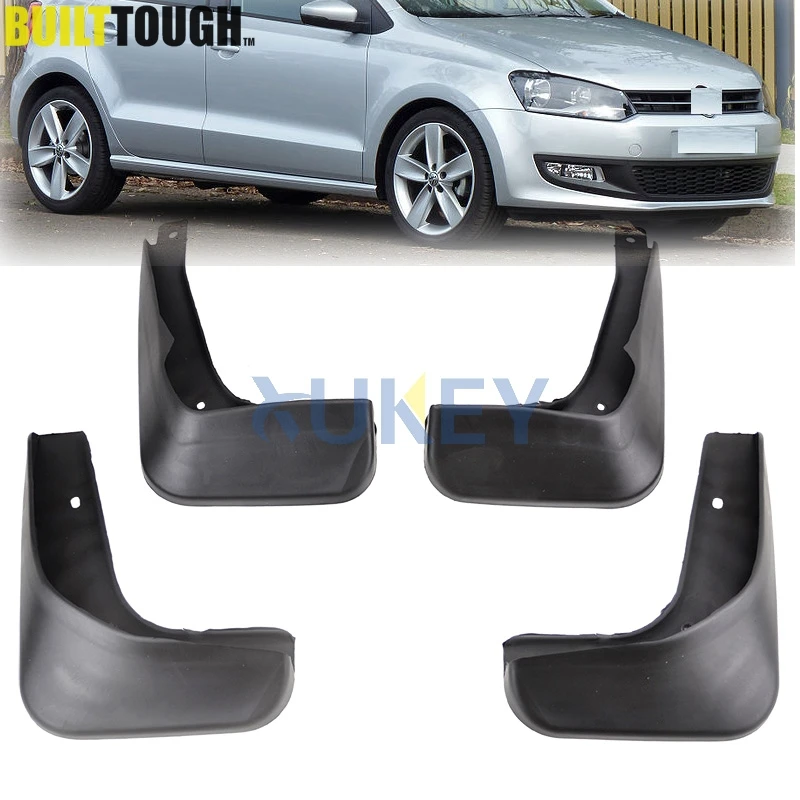 Брызговики для VW Polo Mk5 6R 2010 2014 2011|rear mud flap|mud flapssplash guard |