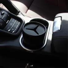 Carro-styling Carro Lata de lixo Lixo Carro Lata de Lixo Poeira Titular Bin para KIA Avante Sonata Santafe ix35 i30 HB20 Solaris i20