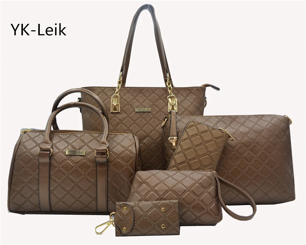 YK Leik European and American luxury handbags women bags designer Shoulder Bags casual tote bag ...