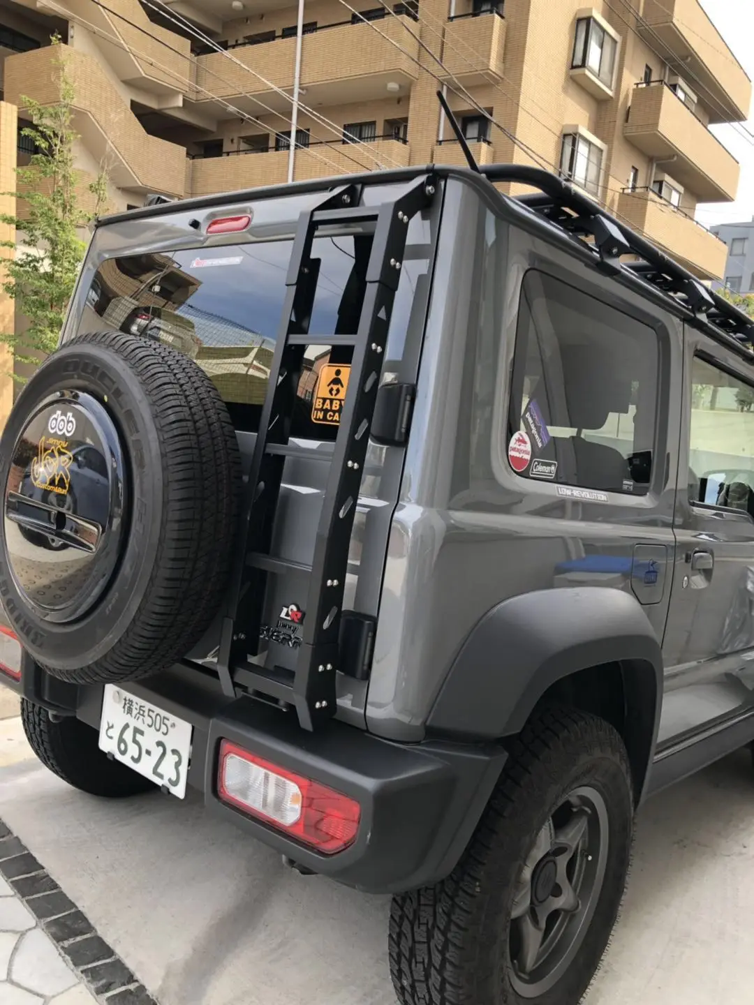 Новая задняя лестница из сплава Jimny JB64/74