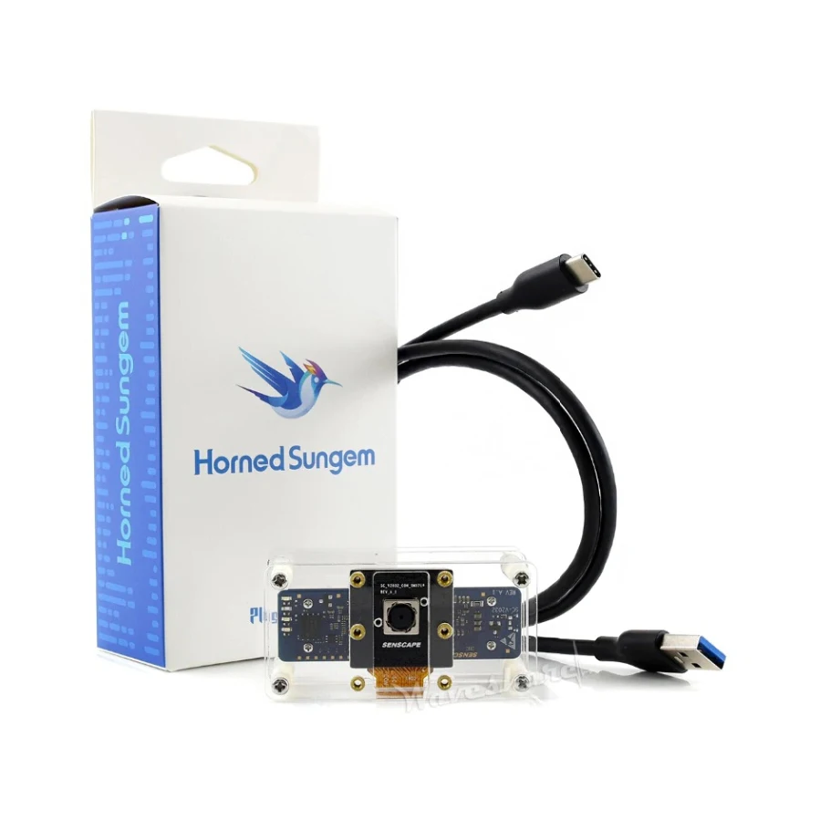 

ShenzhenMaker Store Horned Sungem artificial intelligence vision development toolkit, for Raspberry Pi or PC, USB plug-and-play