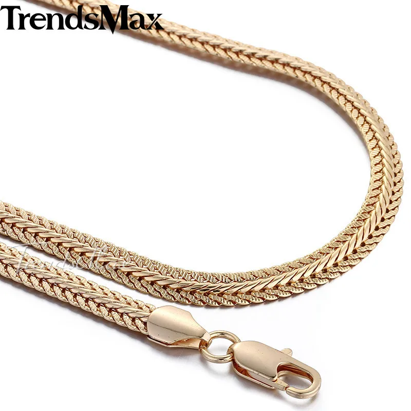 Цепочка мужская под золото 585 пробы 6 мм GNM29|jewelry welding|jewelry lisajewelry claps |
