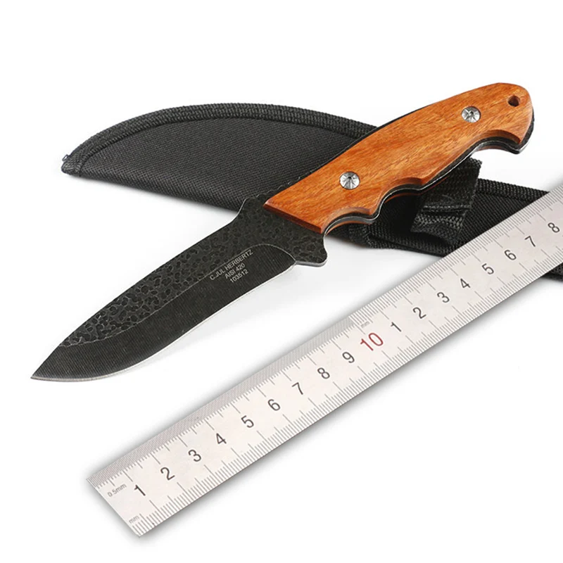 High hardness steel blacksmithing biggest tactical survival knife