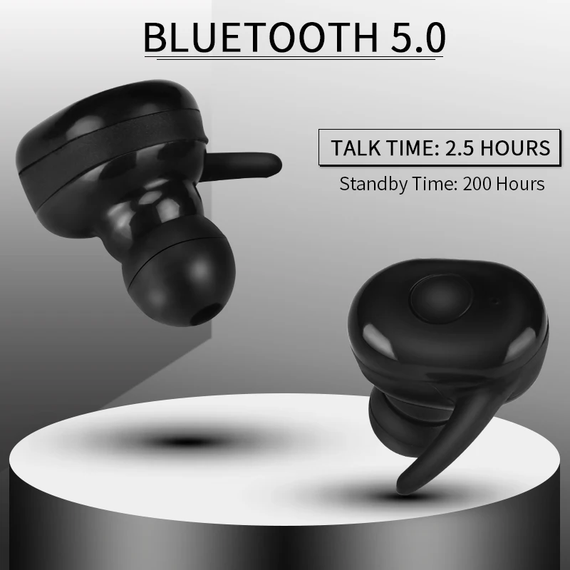 Bluetooth 5,0 наушники TWS беспроводные наушники Blutooth наушники Handsfree спортивные наушники игровая гарнитура телефон PK T2C