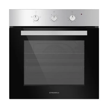 

Electric brass cabinet maunfeld MEOC 674 S2 stainless steel/black glass