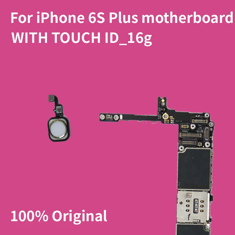 Логическая плата тестирование для iphone 6S Plus материнской платы с Touch ID 16 г открыл системы iOS