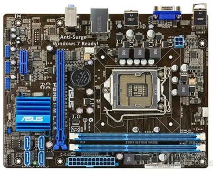 LGA1155 для ASUS P8H61-M LX3 PLUS использоваться для настольных ПК H61 1155 Материнская плата DDR3 USB2.0 SATA2