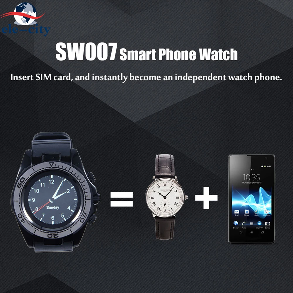 bluetooth smartwatch with camera and pedometer