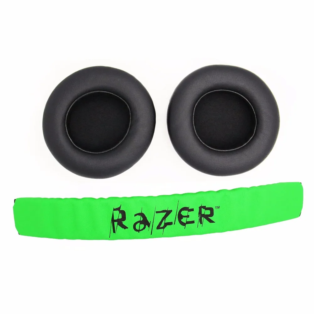 

High Quolity Replacement Headband Cushion Pad & Ear Pads Cushions Cover For Razer Kraken 7.1 Pro Gaming Headphones Headsets