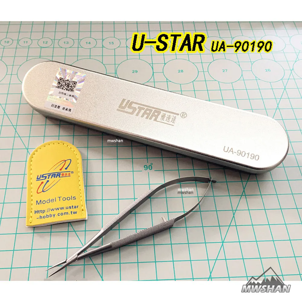 Ustar 90190 ультра прецизионная модель для фото пинцет ремесленные инструменты