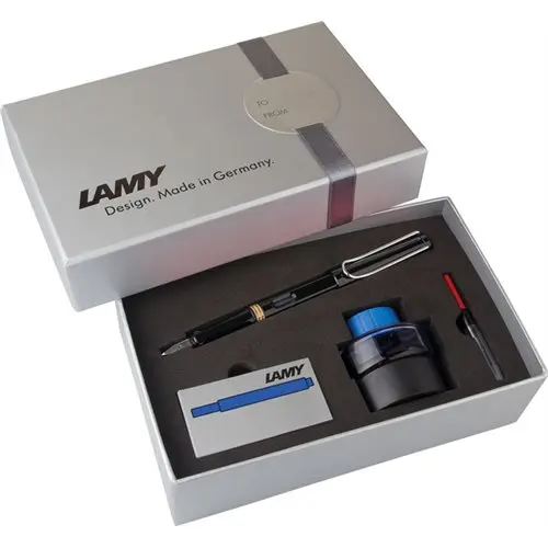 Lamy набор авторучек, Safari 19SDS-M, JOY 11-S, идеальная ручка подарочный набор