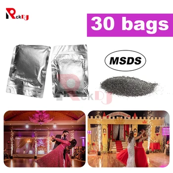 

30 Bags Ti Powder for Cold Spark Firework Machine Wedding MSDS Powder Certification Sparkular Machine for Wedding stage