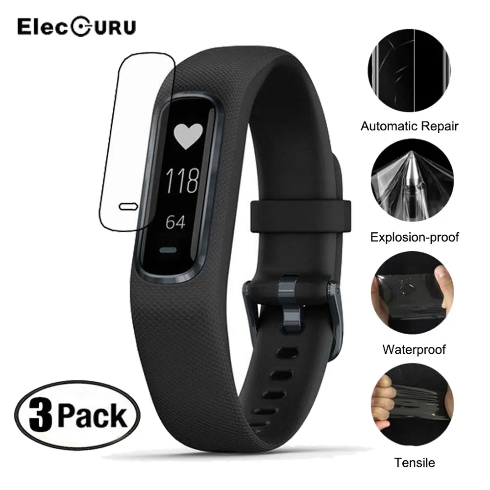 Для Garmin Vivosmart 4 умный Браслет защитный экран Прозрачный Взрывозащищенный