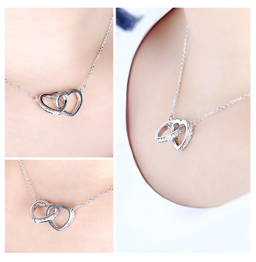 hear moissanite necklace 14k (3)