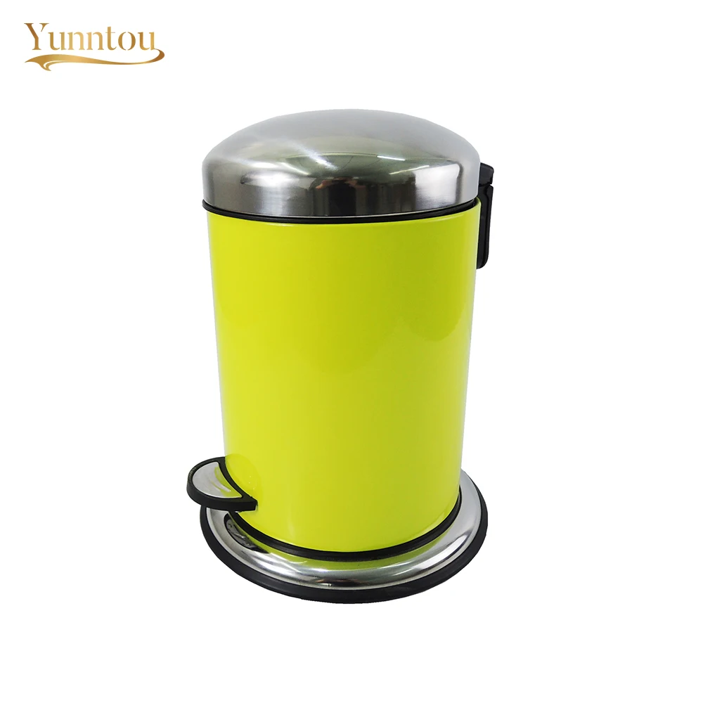 3L Small Waste Bins Bedroom Office Bathroom Trash Can Garbage Basket