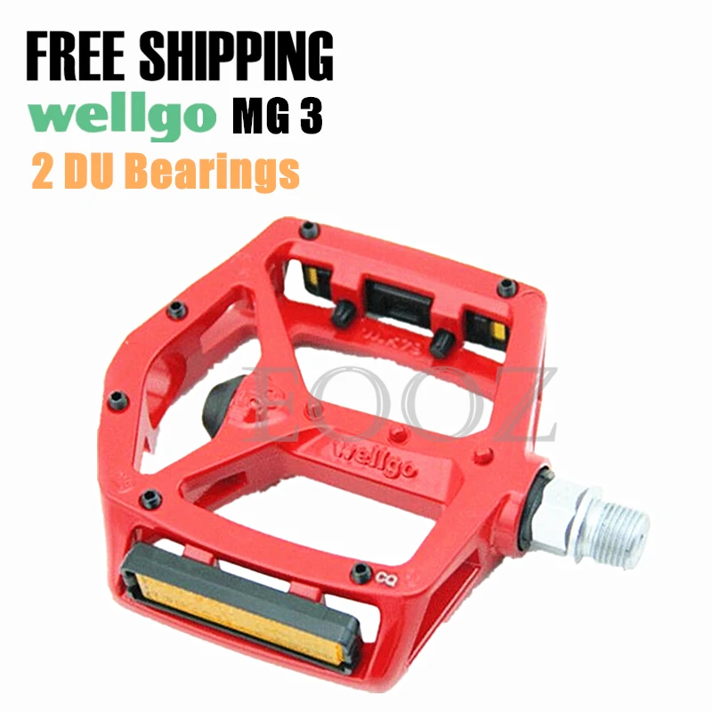 Бесплатная доставка! wellgo MG-3 MG3 MG 3 Магний Педали для автомобиля дорожного