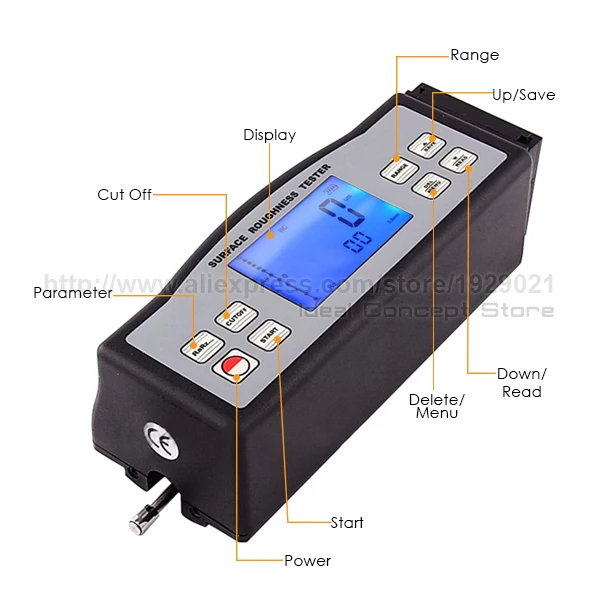 4-Ideal-Concept-surface-rough-meter-SRT-6200-Parts