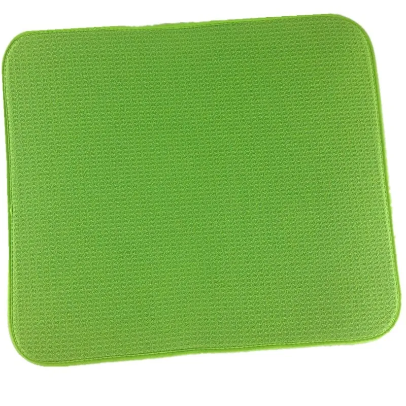 Microfiber Placemat Cutlery Tableware Mat Pad Dishes Drying Mat Home Kitchen Dining Table Decoration Kitchen Supplies 9 Colors