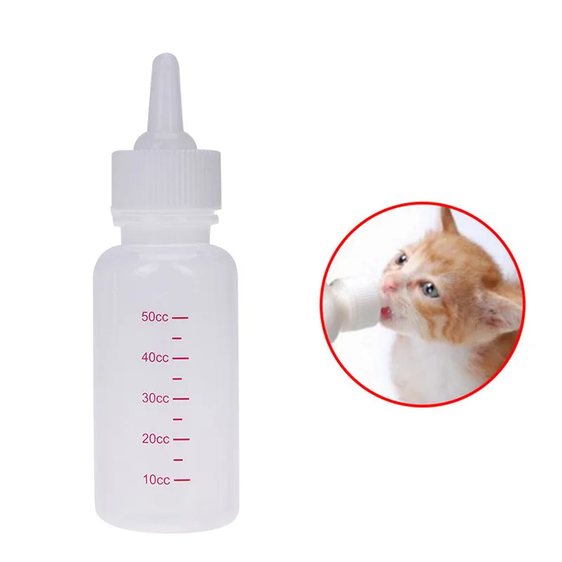 50ml Puppy Kitten Feeding Bottle Pet Nursing Feeding Bottle For