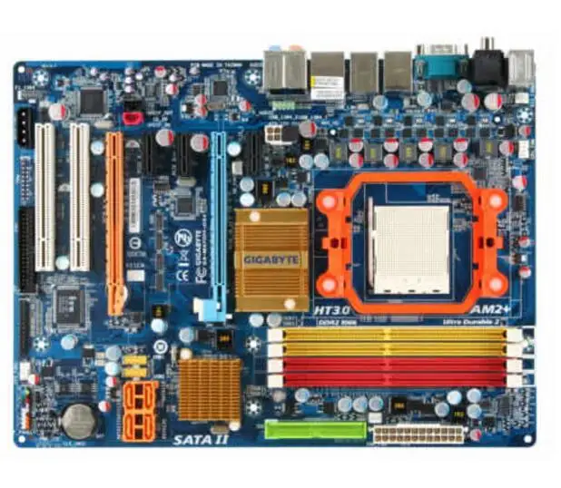 For Gigabyte GA-MA790X-DS4 Original Used Desktop Motherboard MA790X-DS4 790X Socket AM2 DDR2 SATA2 USB2.0 | Компьютеры и офис