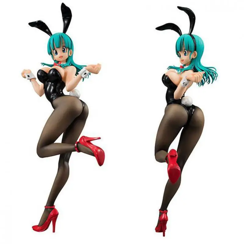 20 см Bulma кролика для девочек Dragon Ball Аниме Фигурки Игрушка фигурой в ПВХ Modello Raccolta