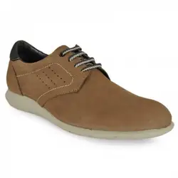 Обувь повседневные мужские коричневый Висконсин нашивка для обуви на шнуровке