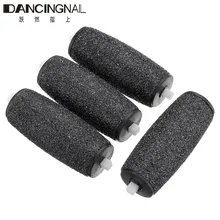 4 шт. сменный ролик головки дополнительные жесткие педикюр удаления мертвой кожи бритвенные насадки для электрическая шлифовальная машина файл