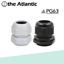 1 шт. PG63 IP68 водонепроницаемый нейлоновый Пластиковый кабель, кабельный разъем для кабеля 42-50 мм