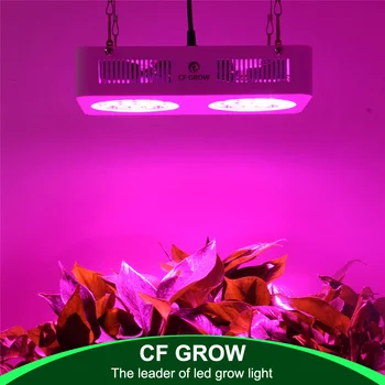 

CF Grow LED Grow Light Full Spectrum 210W Hydroponic Plant Growing Lamp for Indoor Greenhouse Tent Flowers Fruit Growth Lighting