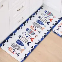 Красочный плюшевый, с принтом коврик мультяшный коврик кухонные коврики влагопоглащающая поверхность нескользящий коврик в помещении