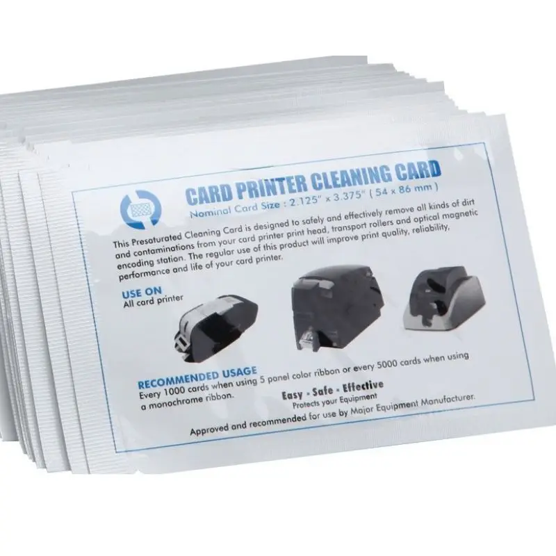 ID Card Printer Cleaning Kit compatible with Zebra ZXP7 Series Printer Model