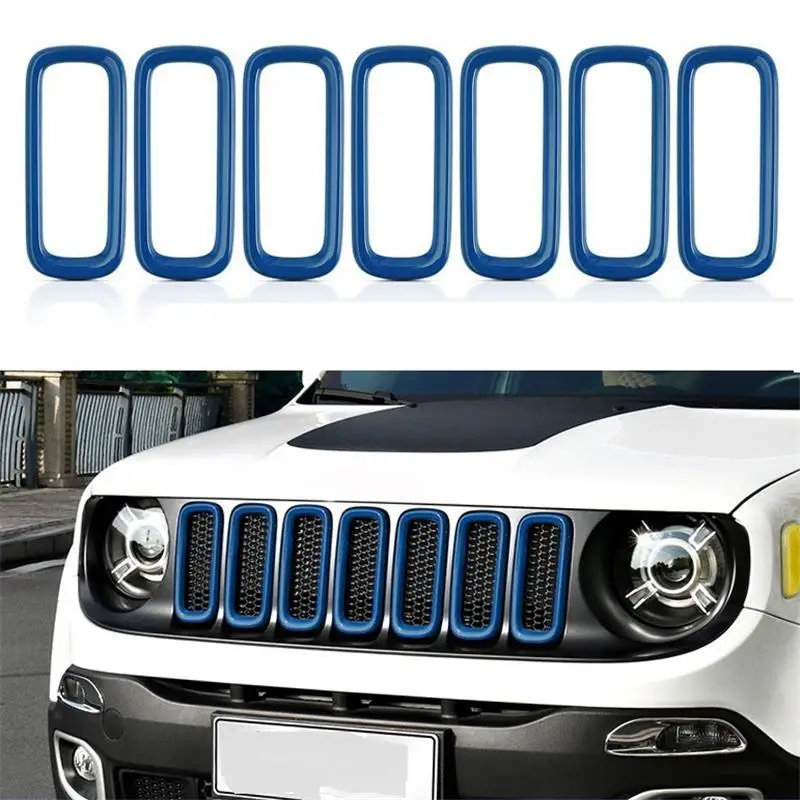 Grille Door Handle Body exterior promote auto bright sequins modification decoration car styling parts 16 17 FOR JEEP Renegade Grille Door Handle Body exterior promote auto bright sequins modification decoration car styling parts 16 17 FOR JEEP Renegade