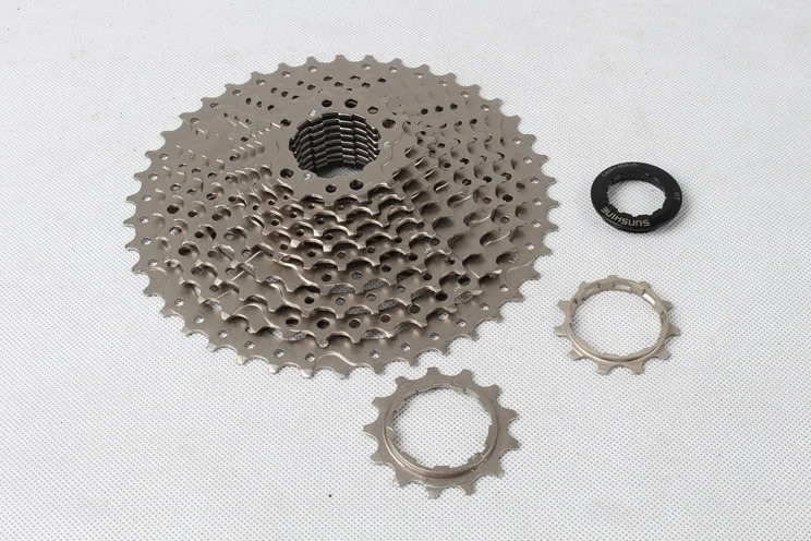 SUNSHINE MTB Запчасти для горного велосипеда 11 скоростей маховик 11-42T Комплект коленчатого вала Запчасти для велосипеда коробка звездочки