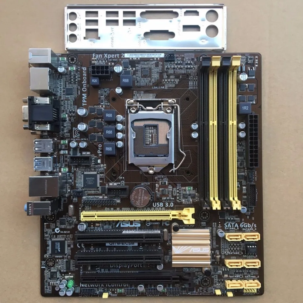 

For ASUS Q87M-E/CSM Desktop Motherboard Q87 Socket LGA 1150 i3 i5 i7 DDR3 32G SATA3 USB3.0