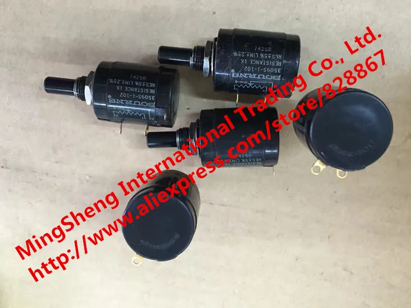 

Original new 100% 3509S-1-102 1K 10 Ring - turn potentiometer (SWITCH)