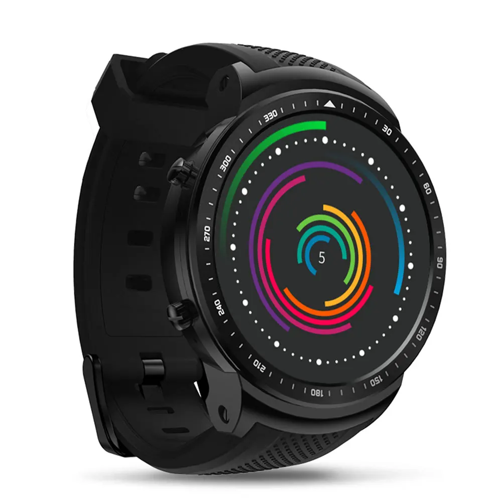 Hot Product  Zeblaze Thor PRO 3G GPS Smartwatch 1.53inch Android 5.1 MTK6580 1.0GHz 1GB+16GB Smart Watch BT 4.0 