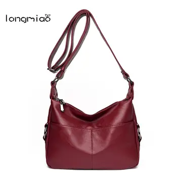 

longmiao 2017 New Women Shoulder Bags Hobos Designer Handbags for Women Tote bag Ladies Messenger Bags Bolso Female pouch