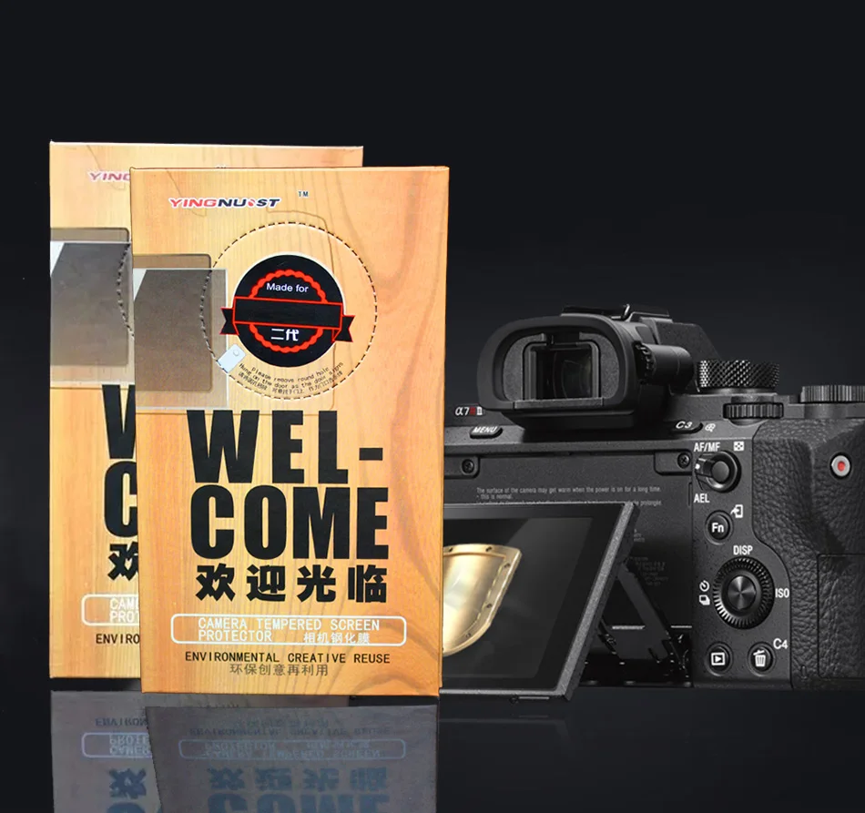 Original HD Hardness Tempered Glass Screen Protector For Canon EOS 5D Mark IV M4 5D Mark