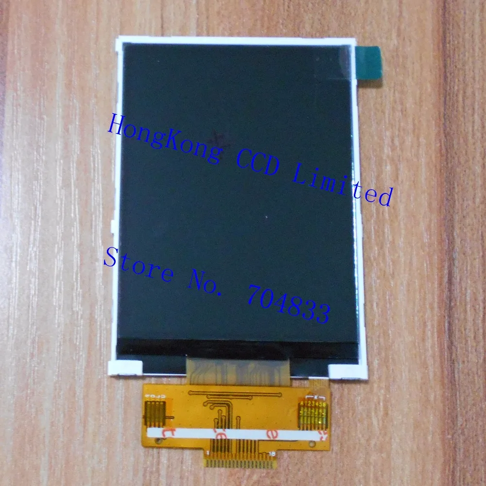 3,2 дюймов SPI серийный без сенсорного lcd 240X320 18PIN TFT цветной без сенсорного экрана ILI9341 4IO порт может управлять 0,8 мм Z320IT010