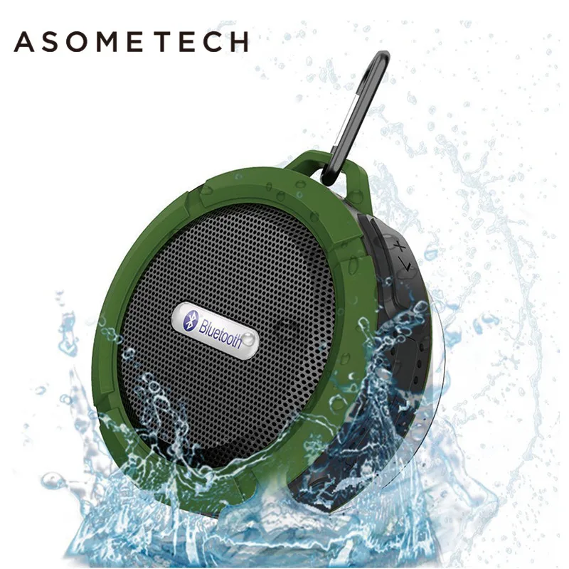 Портативный Водонепроницаемый Открытый беспроводной Bluetooth динамик C6 всасывания