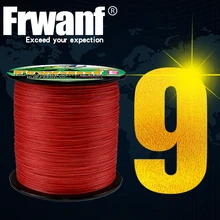 Frwanf 300M 9 Strands PE Braided Fishing Line Super Strong Strength Rope 9 Strand Multifilament Carp Fishing Line 15-110LB цена Frwanf 300M 9 Strands PE Braided Fishing Line Super Strong Strength Rope 9 Strand Multifilament Carp Fishing Line 15-110LB цены онлайн